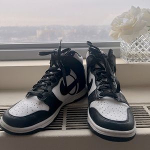 Nike dunk high panda sneakers